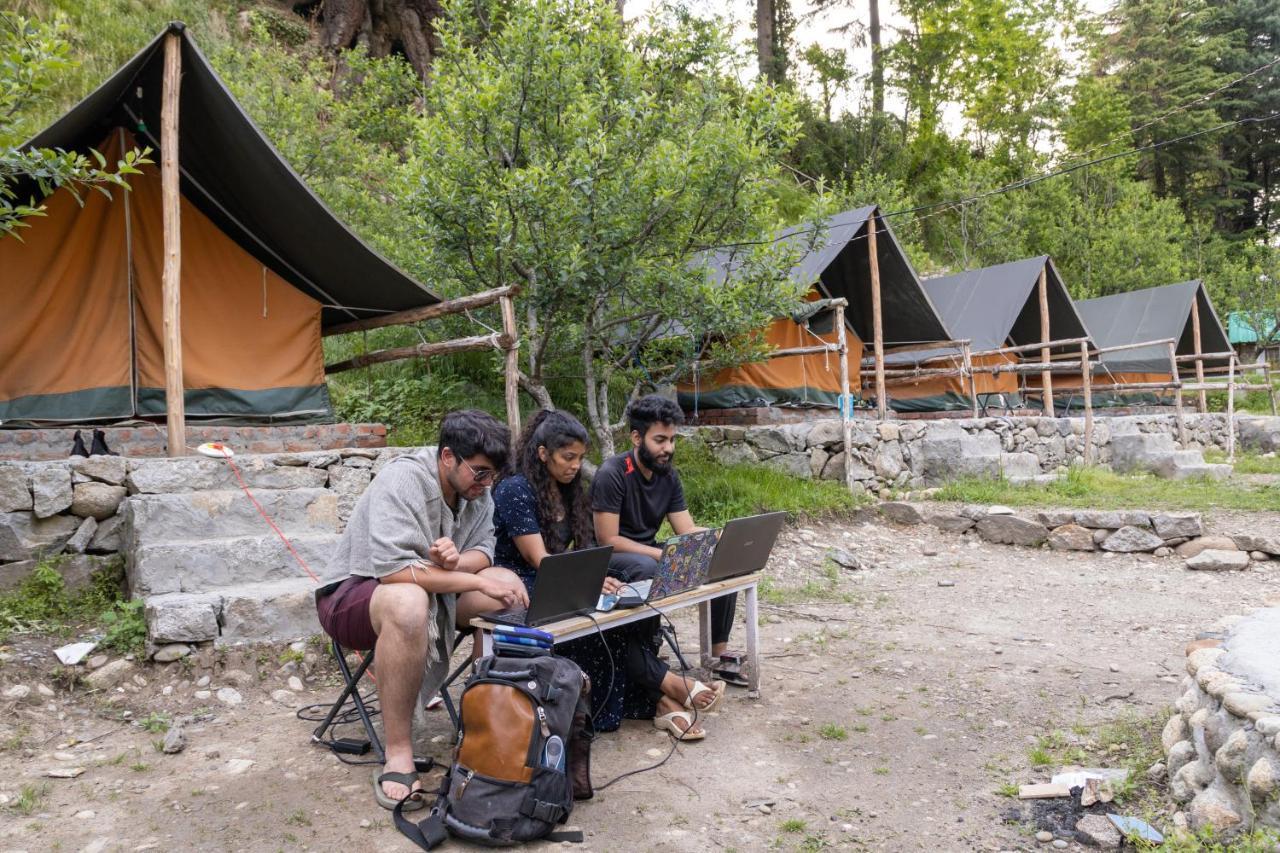 Himtrek Riverside Camps & Hostel Manali Luaran gambar